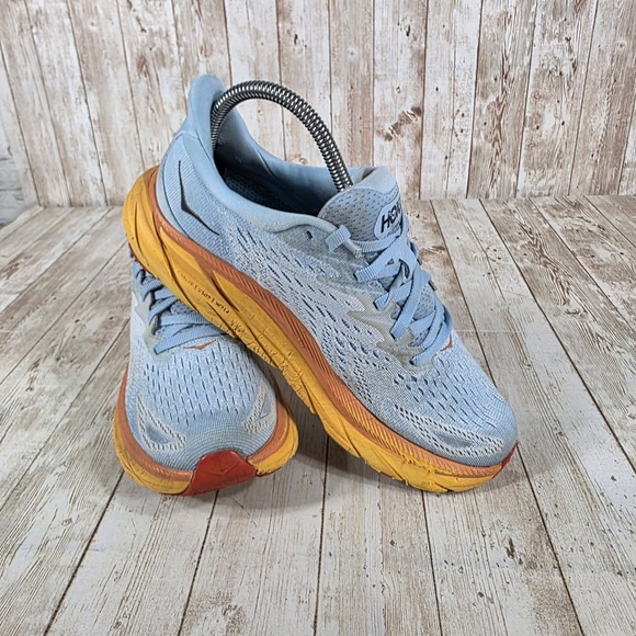Hoka Clifton 8 Running Shoes Lightweight Cushioned Comfort Women's Size 7B - Picture 6 of 9